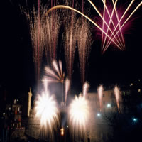 fuochi d artificio matrimonio