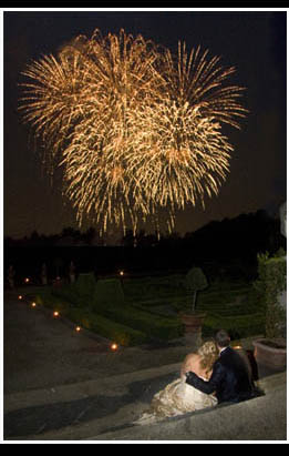 Fuochi d artificio matrimonio